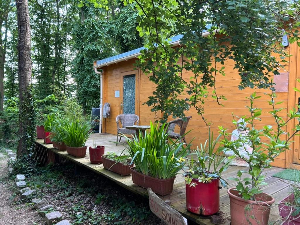 Gites Du Bois Des Perruches Saint-Vincent-des-Bois Exterior foto
